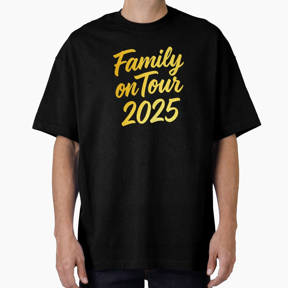 Family on Tour 2025 – Matching Vacation Shirt Design by CK1Tees