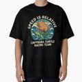 Retro Capybara Turtle Racing Team - Vintage Surf Wave by Wear Sculpt