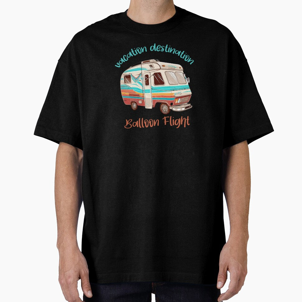 Vacation Destination Balloon Flight T-Shirt by MarqisStudio