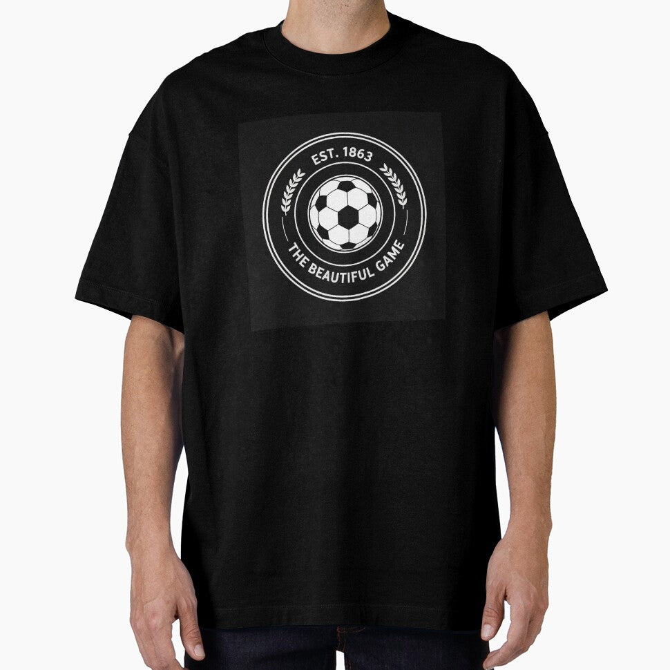 The Beautiful Game — Vintage Soccer Badge EST. 1863 by BestVarieties