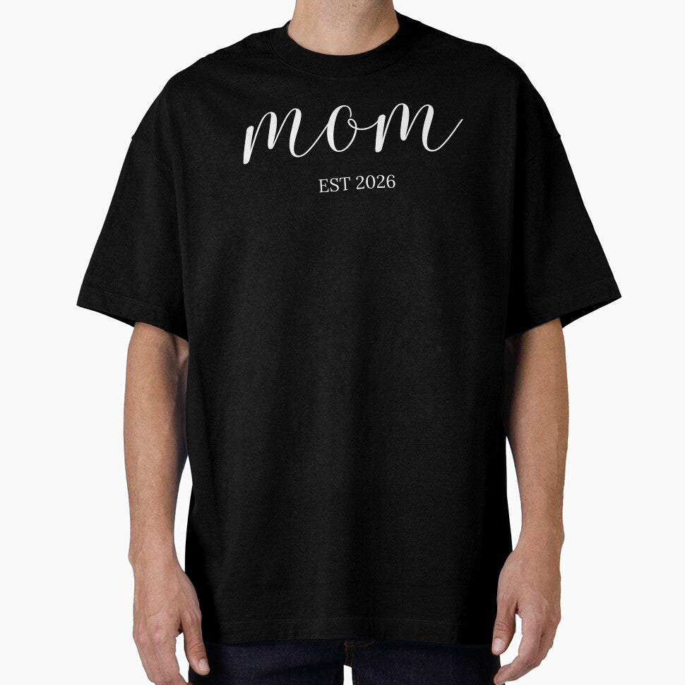Mom Est 2026 Shirt | New Mom Gift 2026 | Pregnancy Announcement Shirt | First Time Mom | Baby Reveal Outfit | Mom To Be 2026 by NotablyDesigned