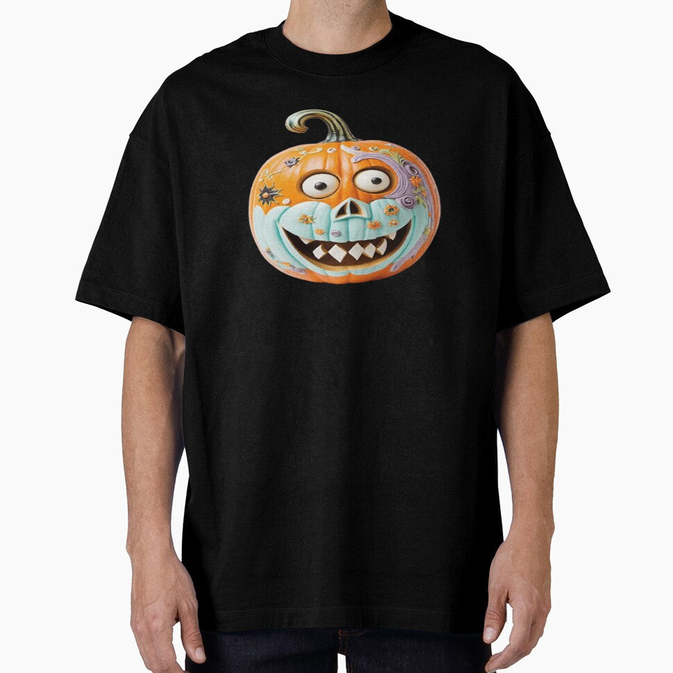 Funny laughing Halloween pumpkin. by DaliaSabryTee