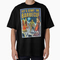 Vintage BBQ Barbecue Retro Zombie Burning Halloween Gift by TheAplus