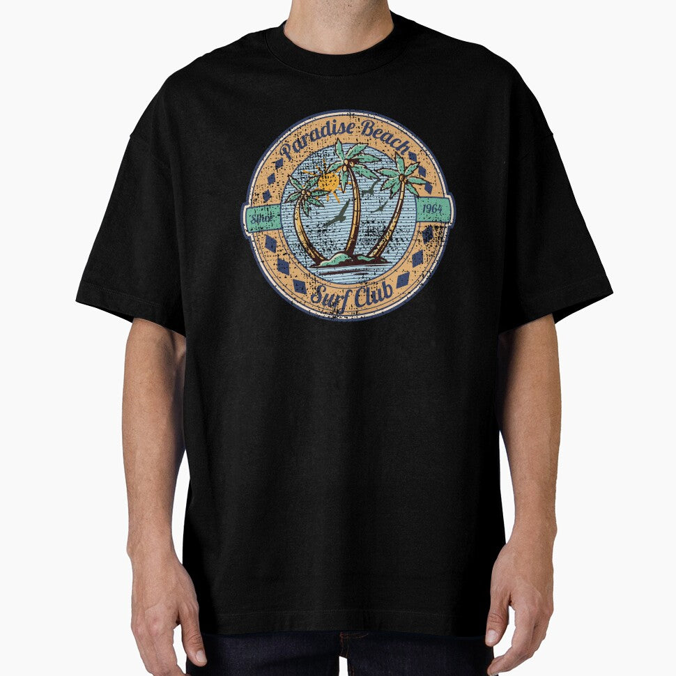 Paradise Beach Surfing Surfboard Surf Club Vintage Edition by CharJens
