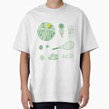 Light Green Retro Tennis Sticker Pack by The-Goods