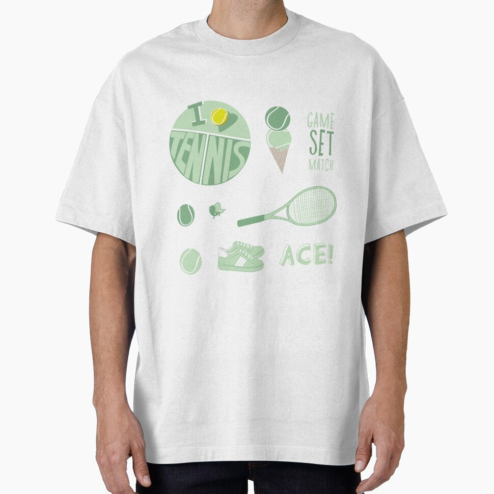Light Green Retro Tennis Sticker Pack by The-Goods