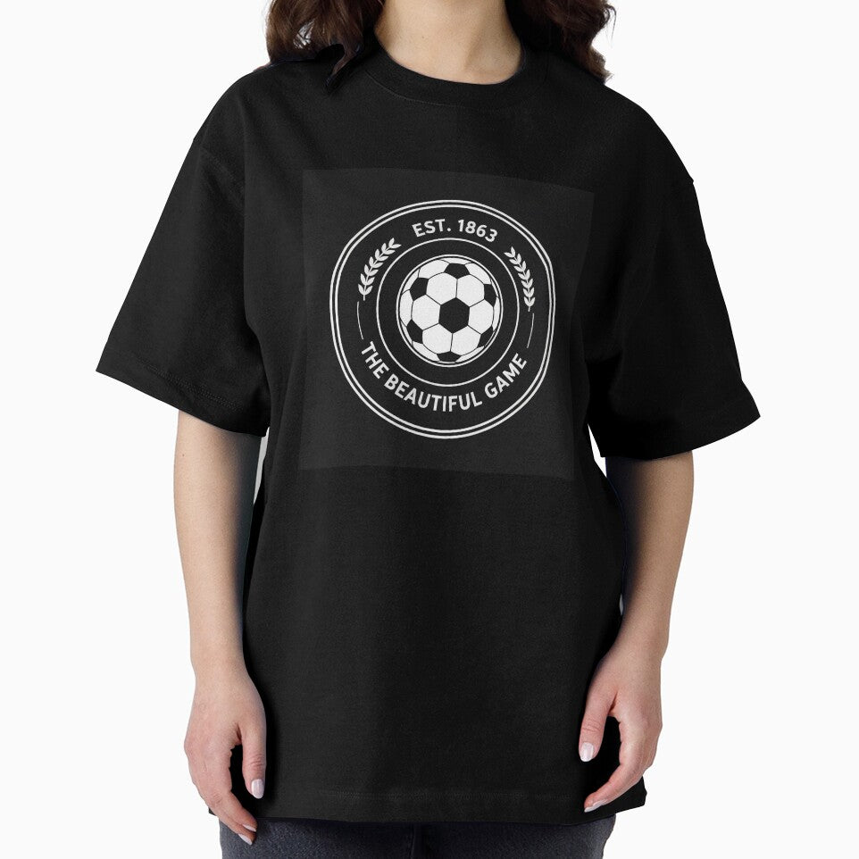 The Beautiful Game — Vintage Soccer Badge EST. 1863 by BestVarieties