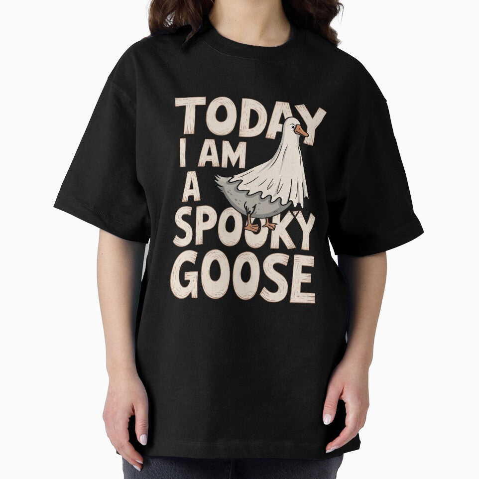 Halloween shopping Spooky goose by CandyVenom
