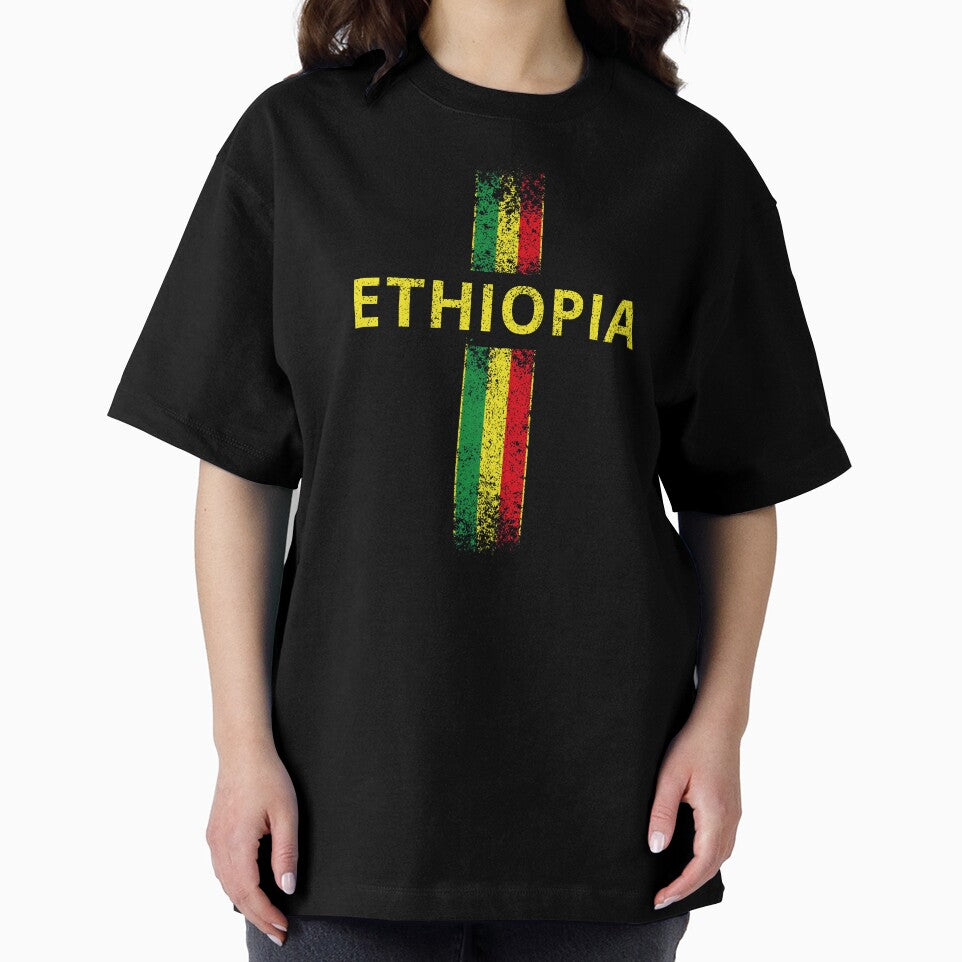 Vintage Ethiopian Soccer Stripe by kraftyesstonian
