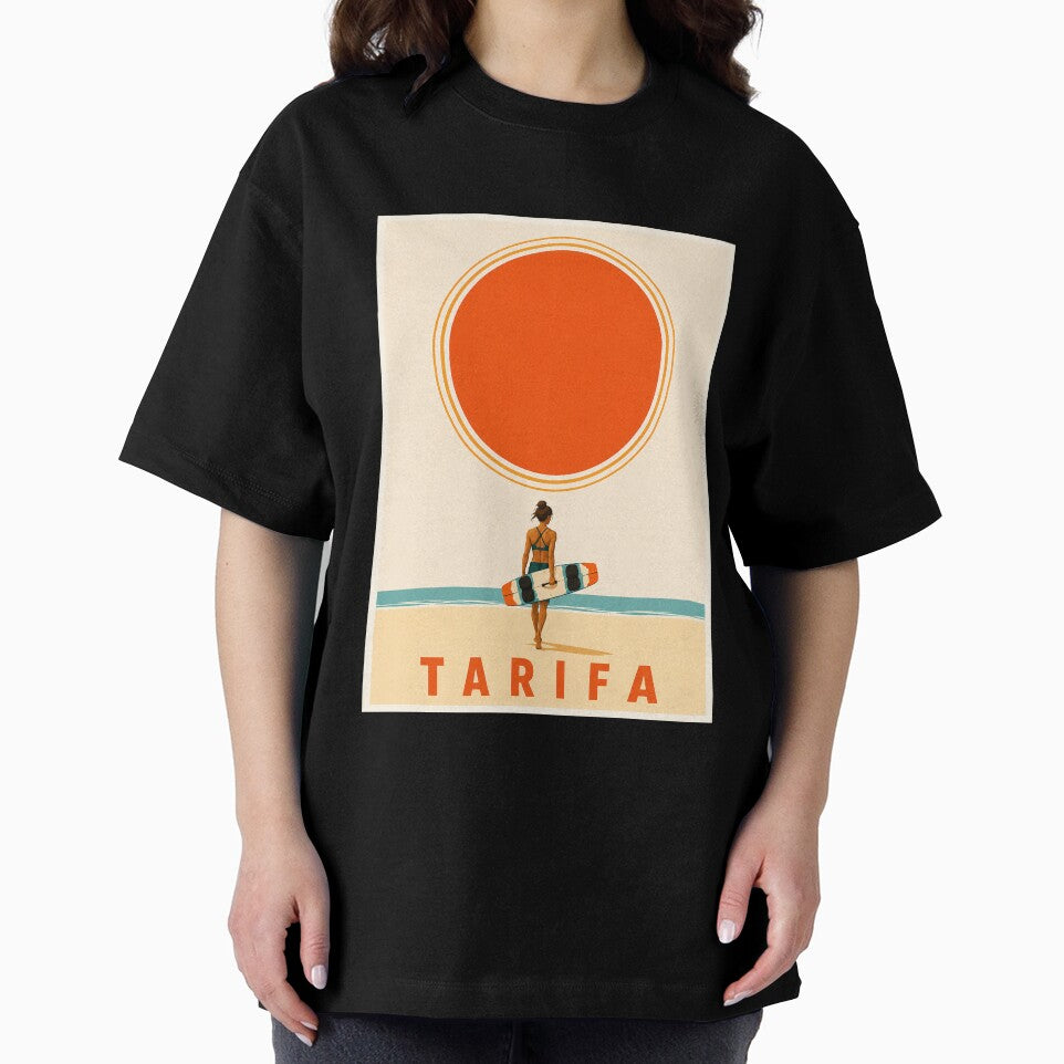Tarifa Vintage Kitesurf Beach Poster by Islabonita.