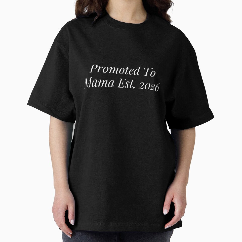 Promoted To Mama Est 2026 Announcement by NicheInkCo