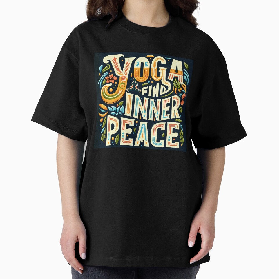 Yoga Find Inner Peace, typography by maxmaj