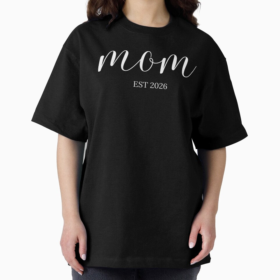 Mom Est 2026 Shirt | New Mom Gift 2026 | Pregnancy Announcement Shirt | First Time Mom | Baby Reveal Outfit | Mom To Be 2026 by NotablyDesigned
