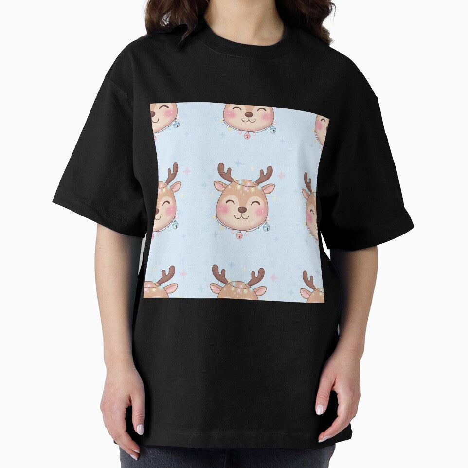Cute reindeer seamless pattern by Meemaart