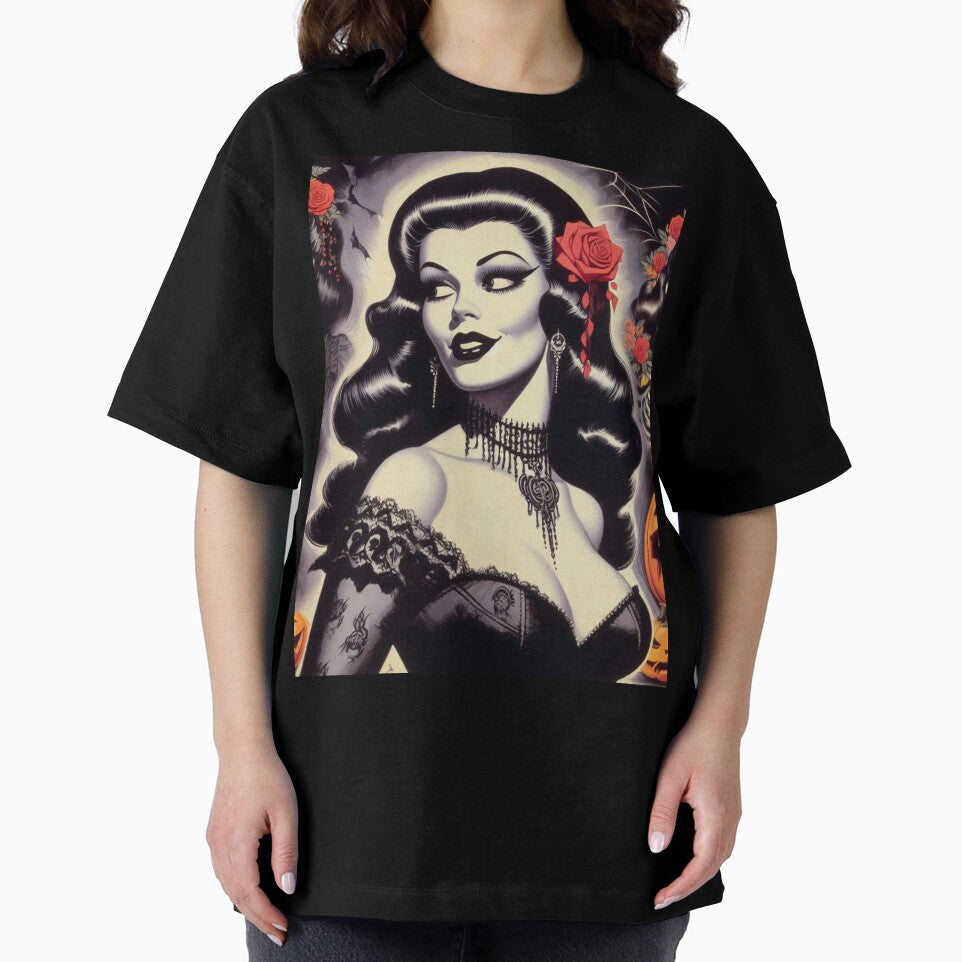 Vintage Halloween Woman by PulpVintage