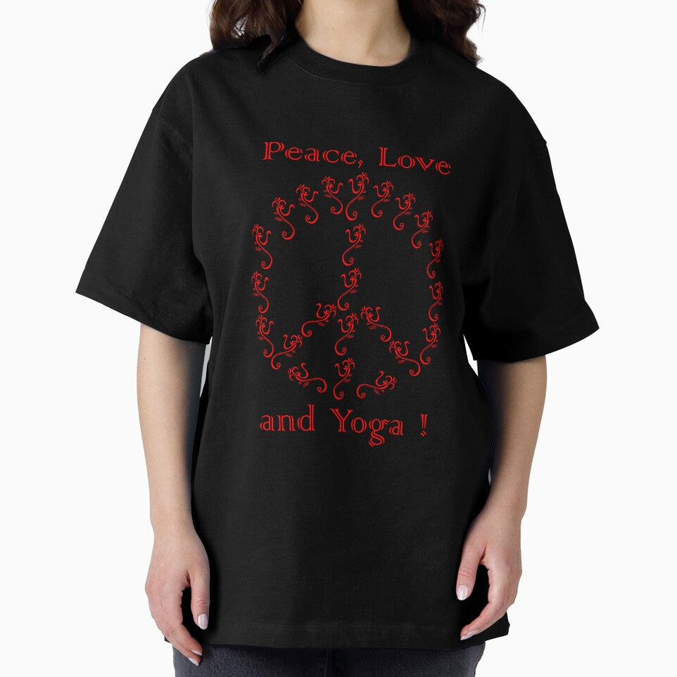 Ganesha Peace love and yoga by DerNerd