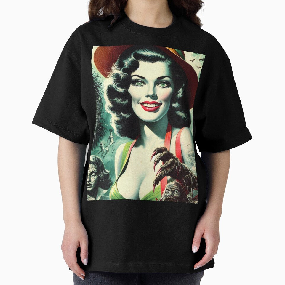 Vintage Halloween Girl by PulpVintage