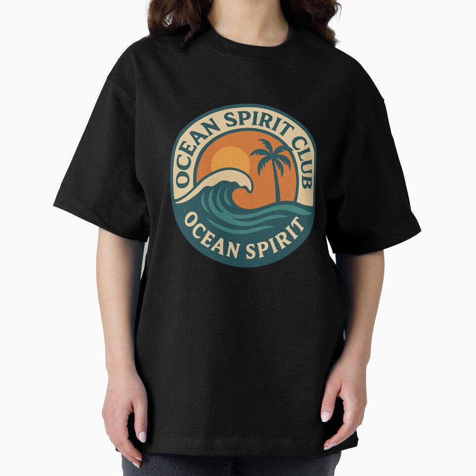 Ocean Spirit Club: Vintage Beach Badge by ju-jugno