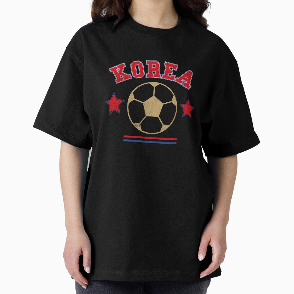 Korea 2026 — Vintage Soccer Tee by C & T ArtLab