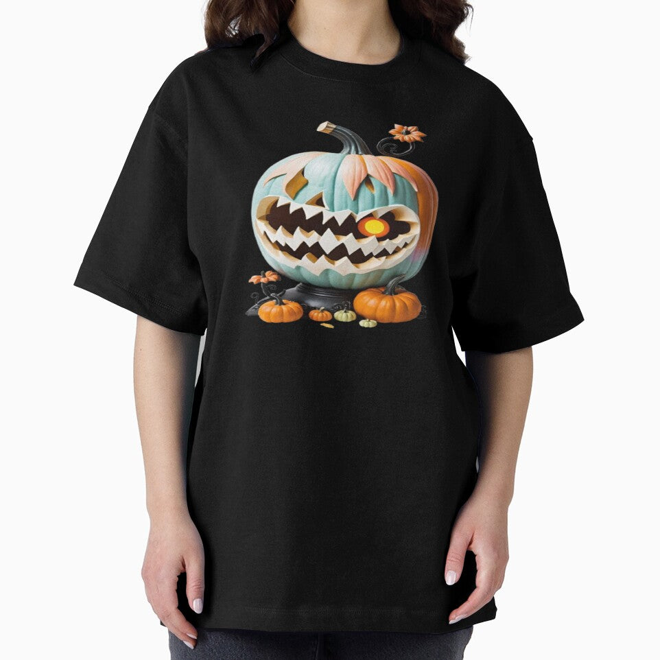 Funny horror Halloween pumpkin. by DaliaSabryTee