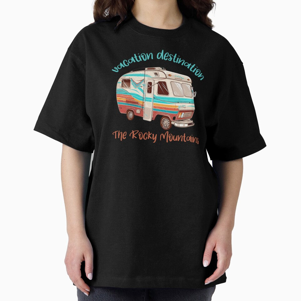Vacation Destination The Rocky Mountains T-Shirt by MarqisStudio