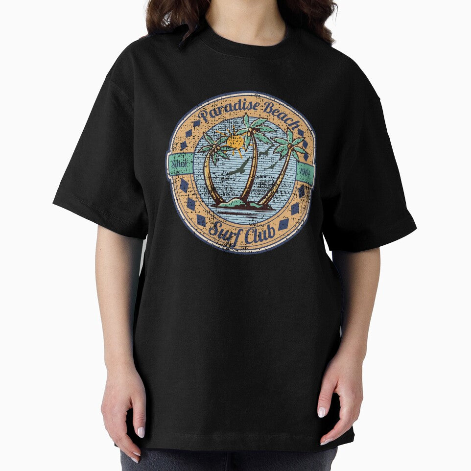 Paradise Beach Surfing Surfboard Surf Club Vintage Edition by CharJens
