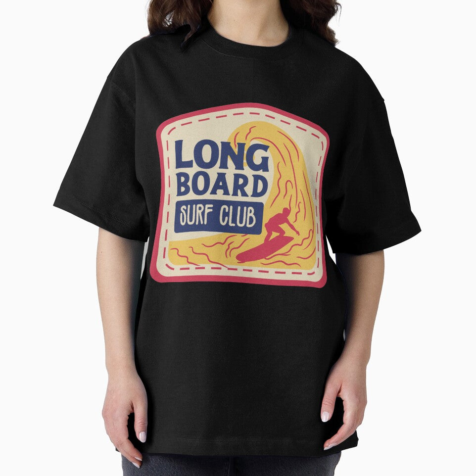 Long Board Surf Club T Shirt by F.O.M.O. Artifacts From a Broken Alternative Reality