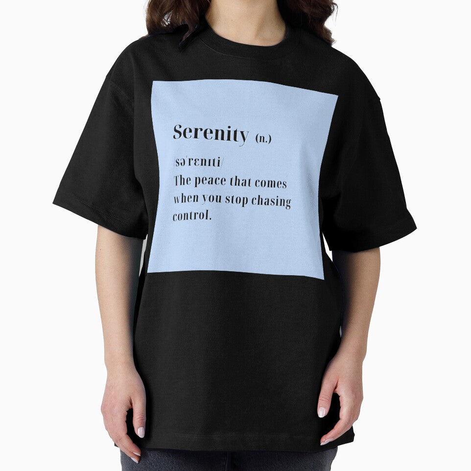 Serenity Definition – Calm Life Quote by SutraviaStudio