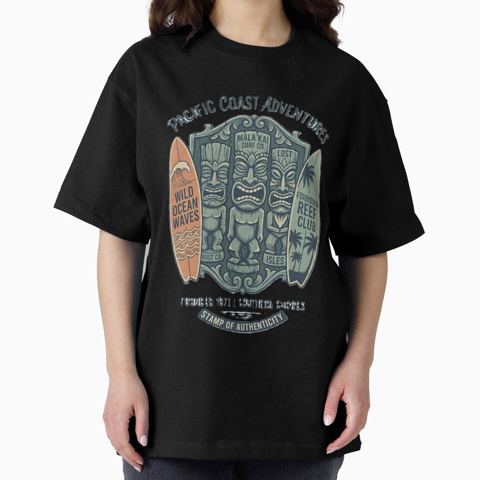 Pacific Coast Adventures - Vintage Tiki Surf Club 1971 by TelaMental