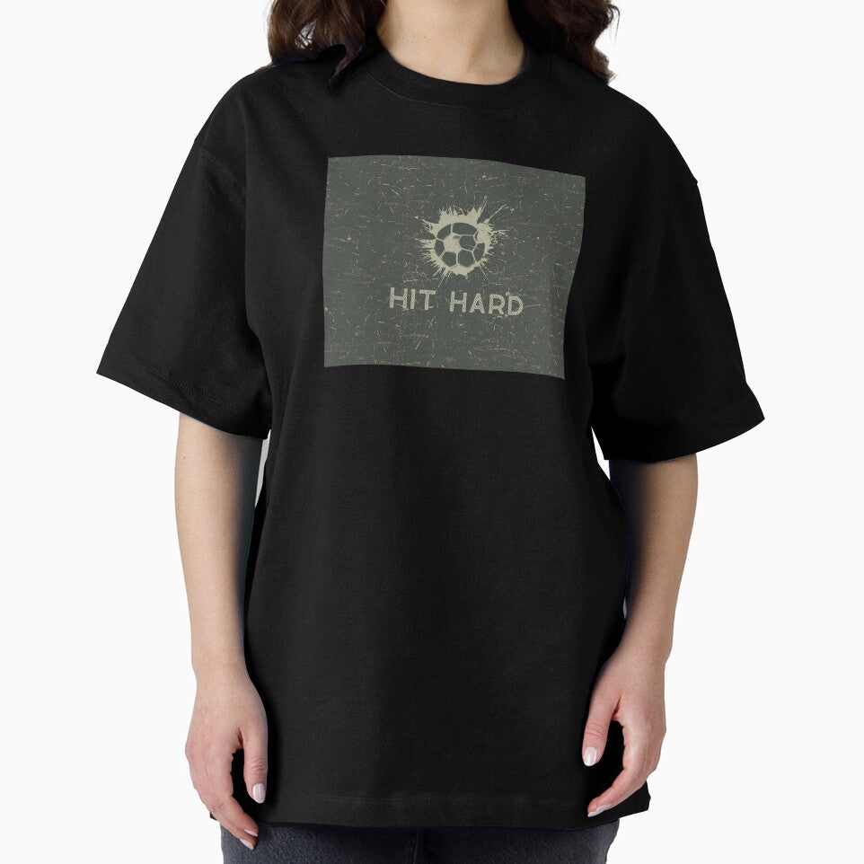 hit hard soccer ball splash classic vector vintage art by Panda  Art