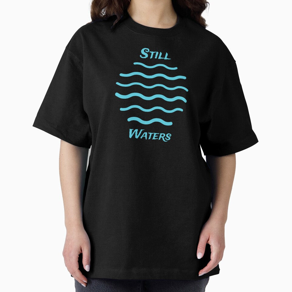 Still Waters Peace Yoga Circle Waves by B-Smith-Apparel