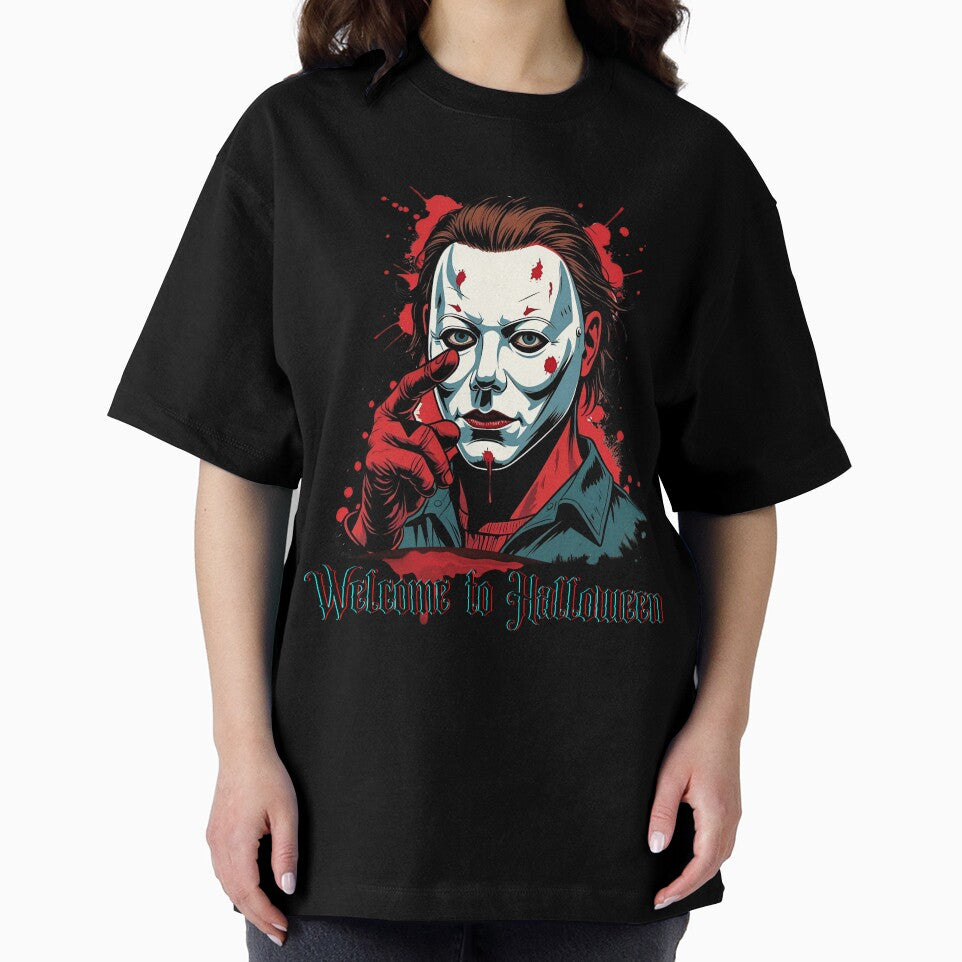 Michael Myers Halloween - Welcome to Halloween - Slasher Movie by AnnieStyleDesign