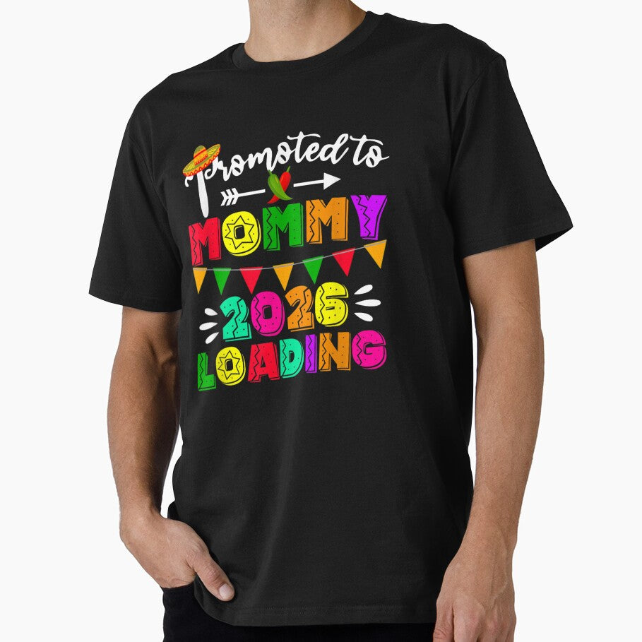 Promoted to Mommy Loading 2026 Cinco De Mayo Gender Reveal by Ali-printshop
