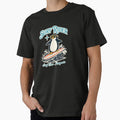 Patagonia Surf Rider Penguin T-Shirt – Vintage Big Waves Surf Club Tee by LuckyCoast