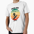 Coastal Vibes Club Surf 1992 Aesthetic Design by CubVibeStudio