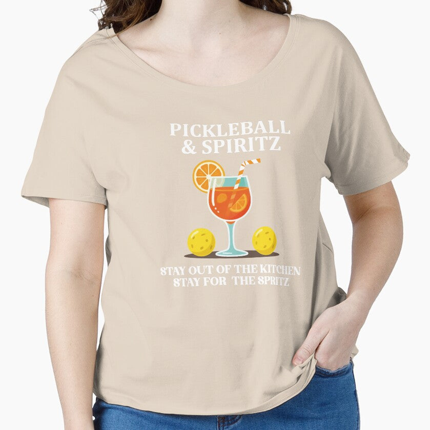 Pickleball & Spritz, Funny Dink Master Tee, Retro Court Aesthetic, Gift for Pickleball Addicts by jaiahshop