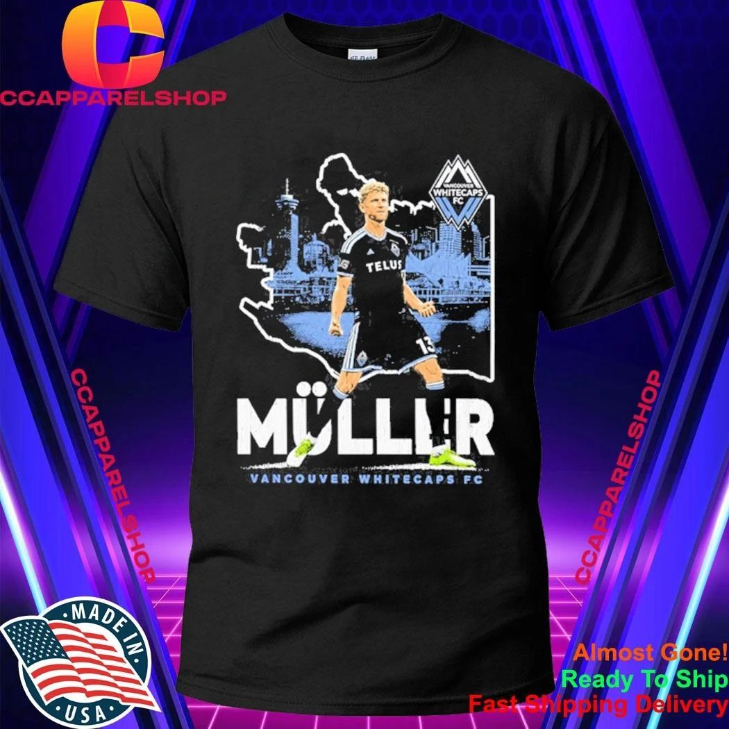Thomas Muller Vancouver Whitecaps FC City Skyline Map Shirt
