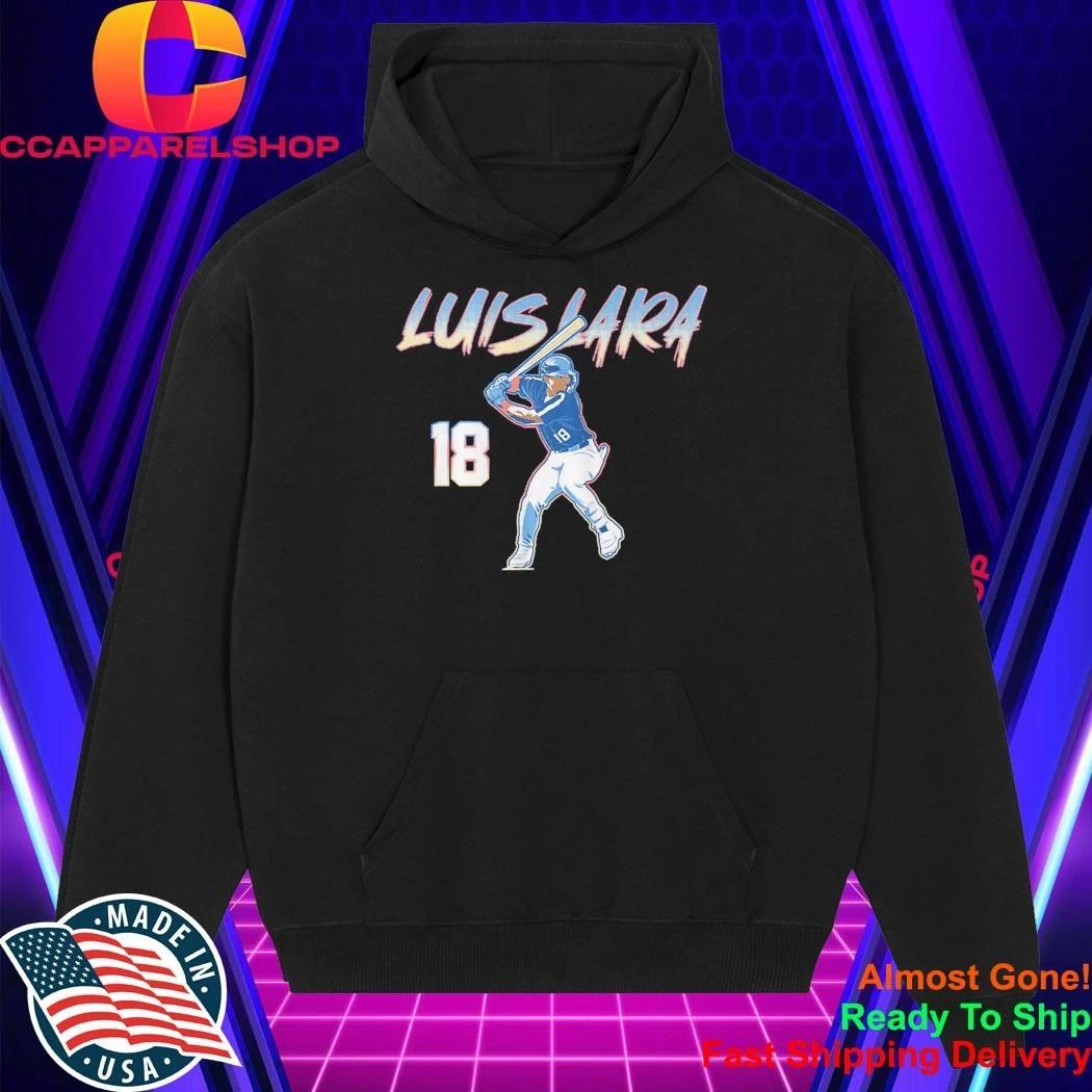 Luis Lara Slugger Swing Number 18 Shirt