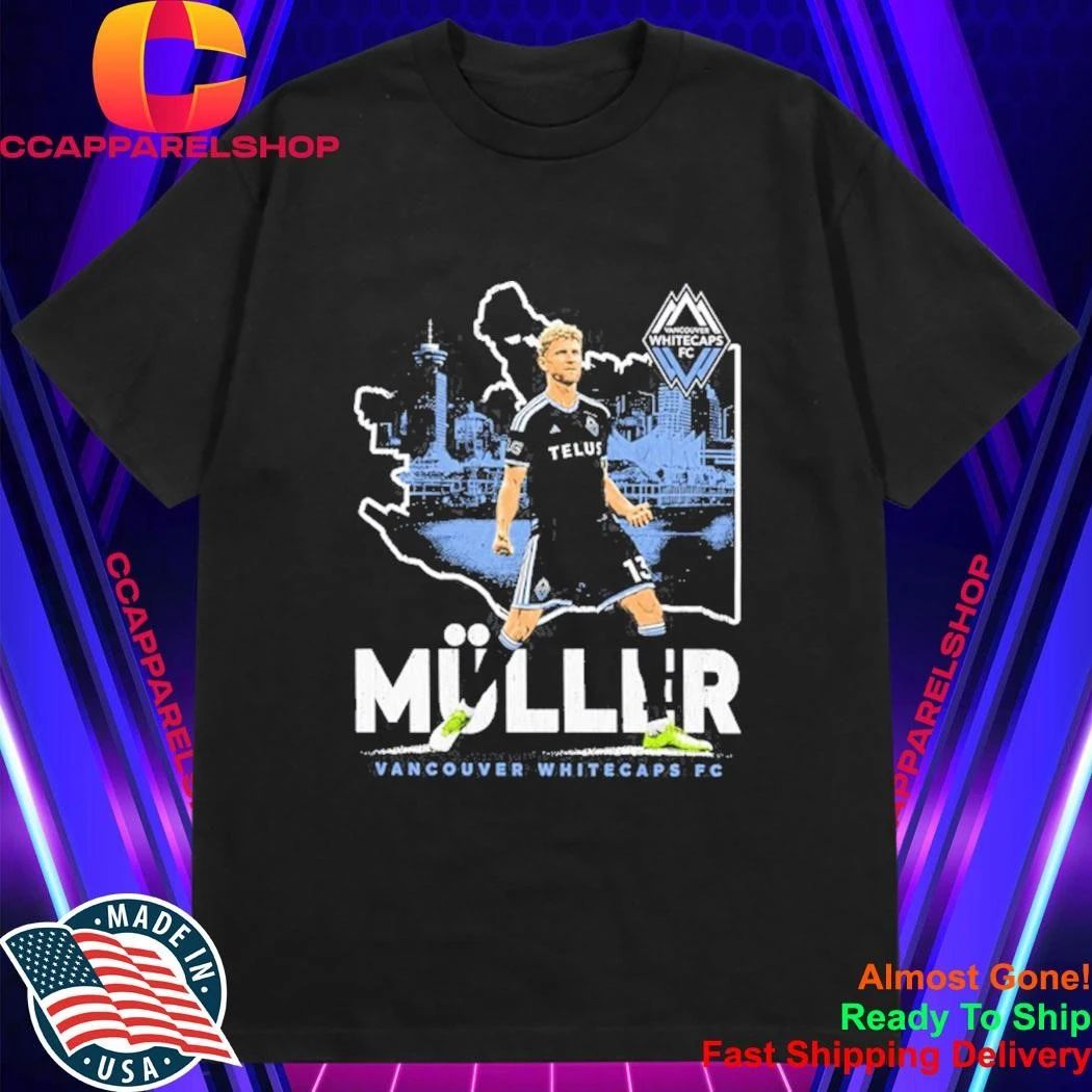 Thomas Muller Vancouver Whitecaps FC City Skyline Map Shirt