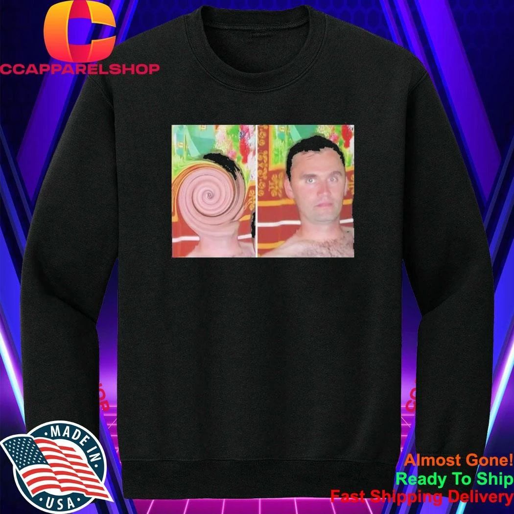 Swirly Kirk Charlie Robocough Shirt