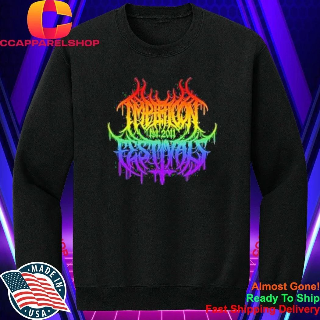 Impericon Festival Pride Black Metal Est 2011 Shirt