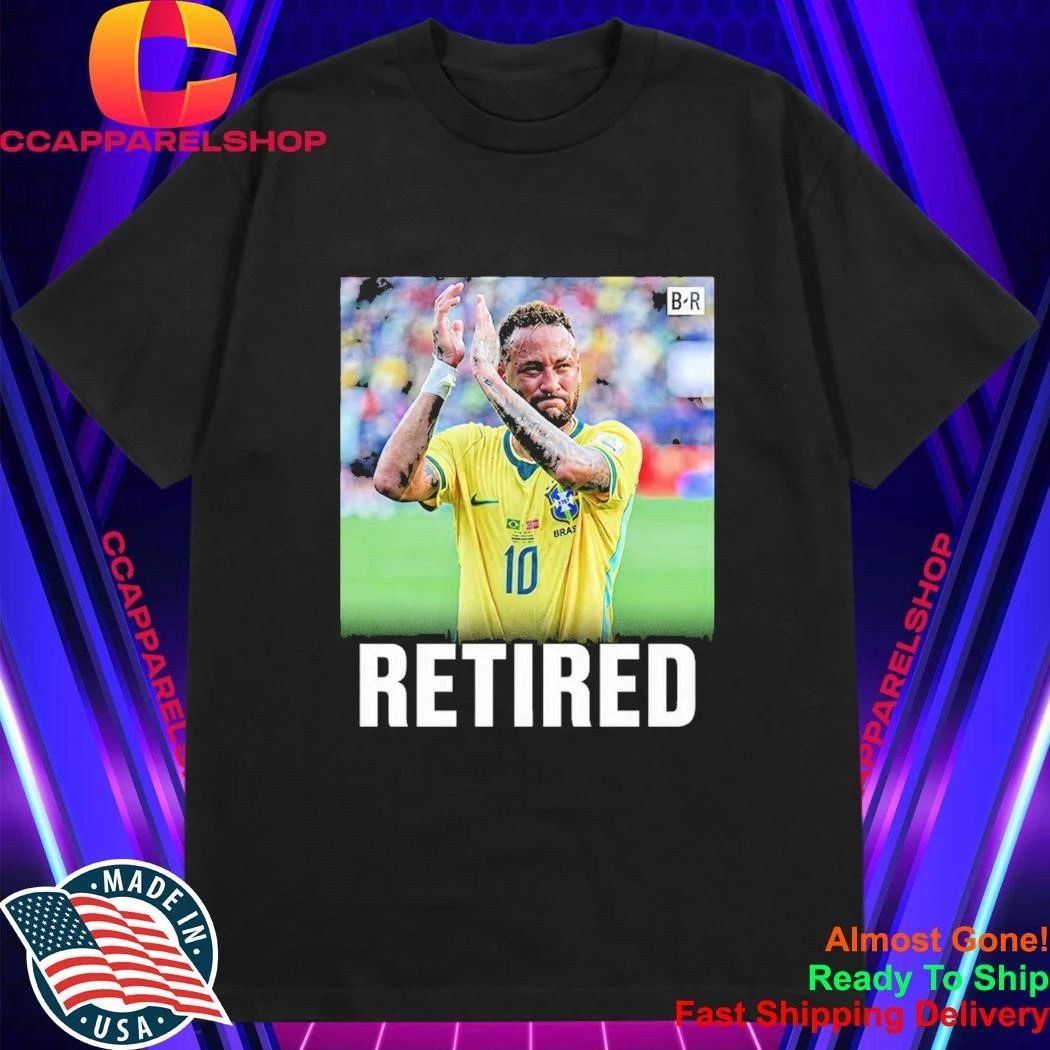 Neymar Jr Brazil Retired Graphic 2026 Shirt