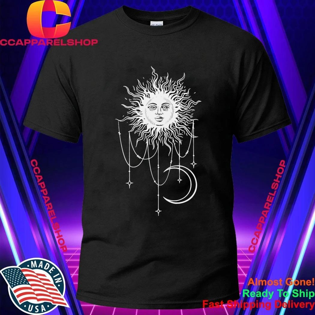 Patricia from Widow’s Bay Boho Sun and Moon Shirt