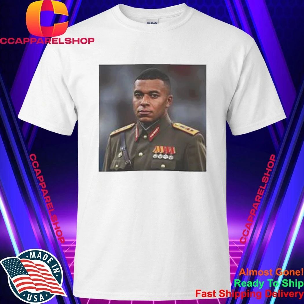 Dictator Kylian Mbappe Military Uniform Meme Shirt