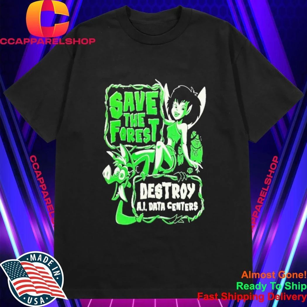 Save Firest Destroy A.j. Data Centers Shirt