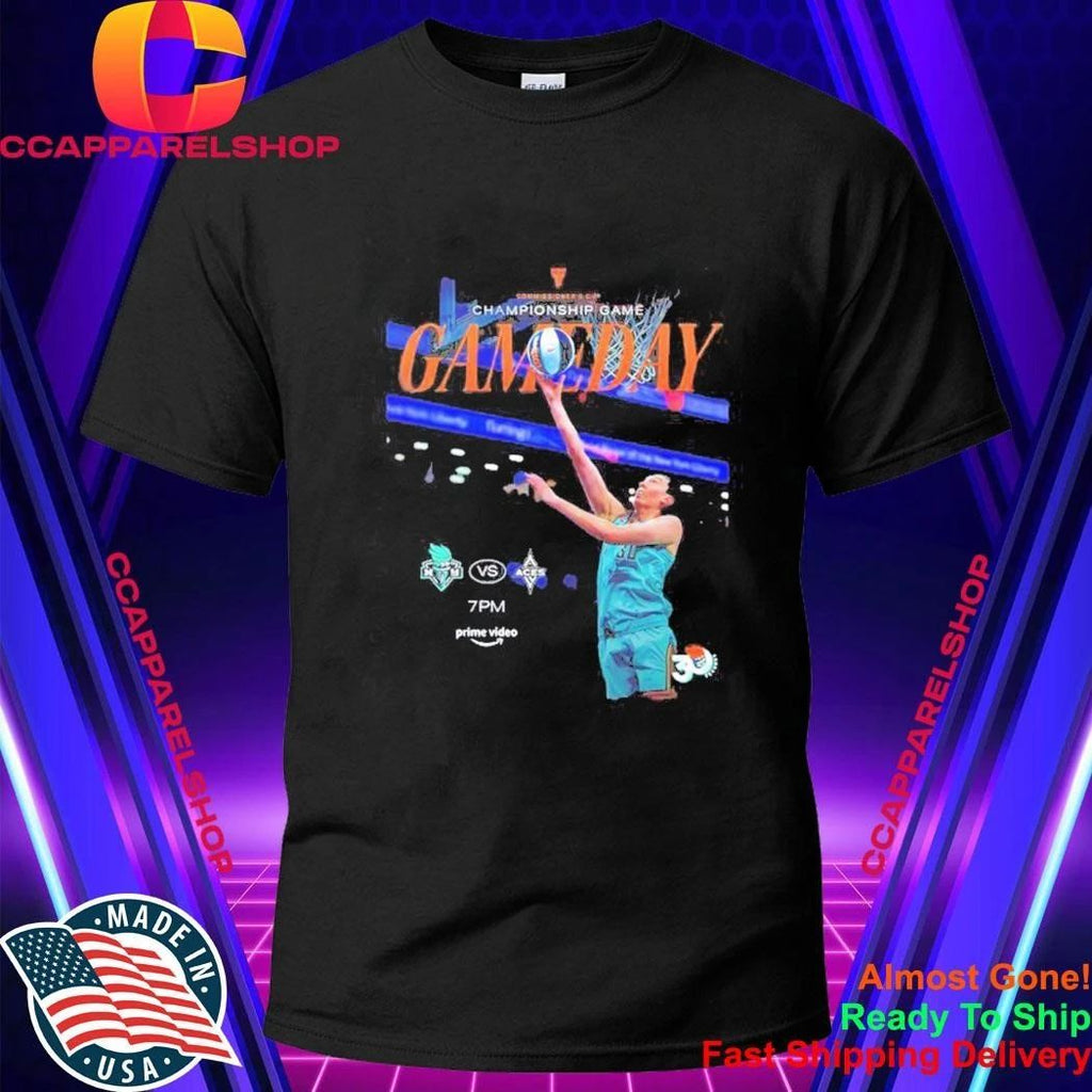 New York Liberty vs. Las Vegas Aces 2026 WNBA Commissioner’s Cup Champions Game Shirt