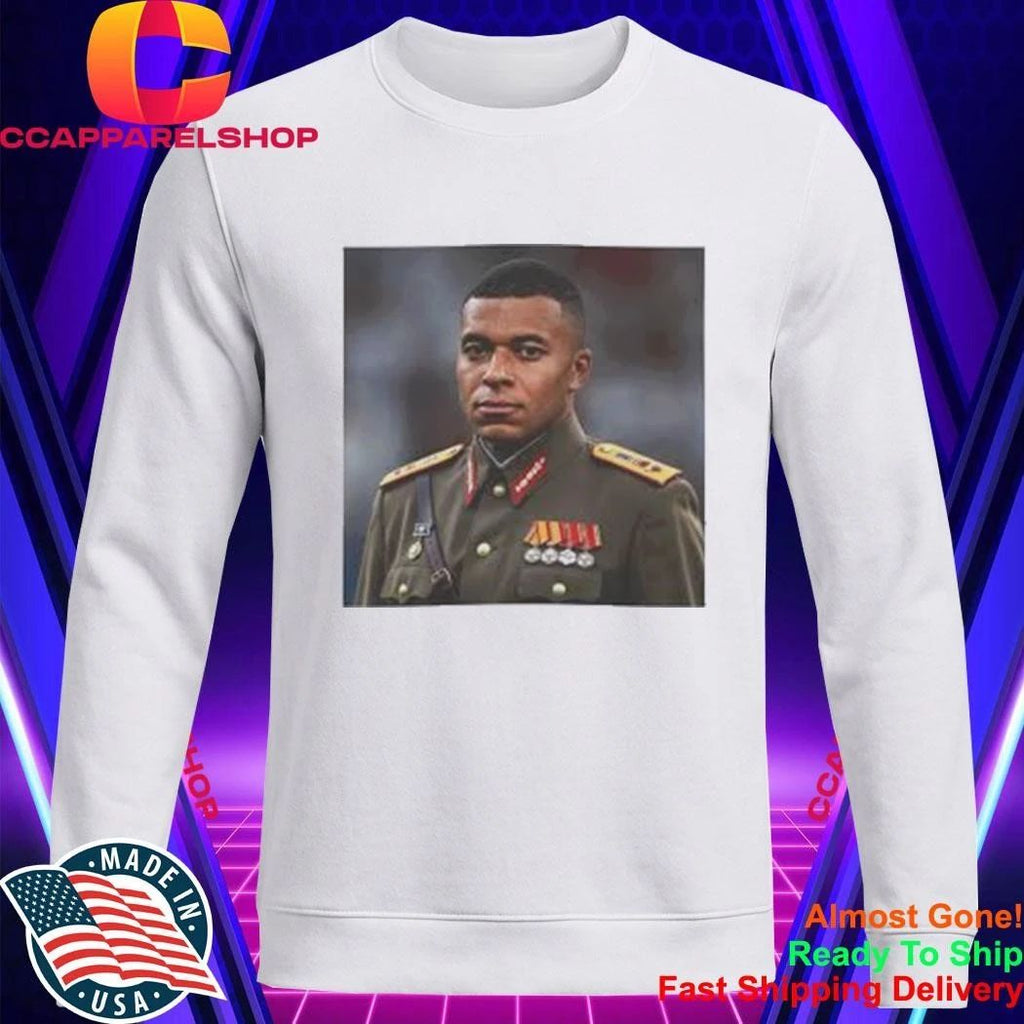 Dictator Kylian Mbappe Military Uniform Meme Shirt