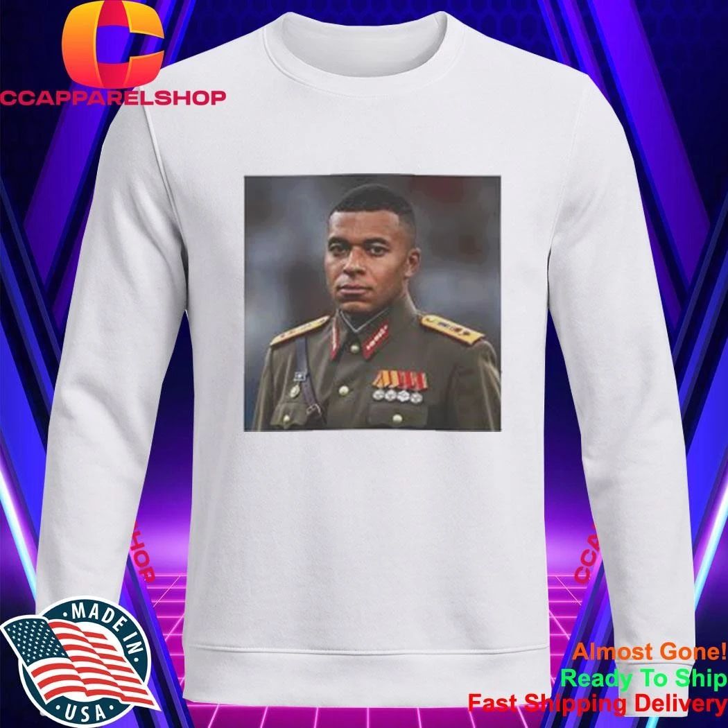 Dictator Kylian Mbappe Military Uniform Meme Shirt