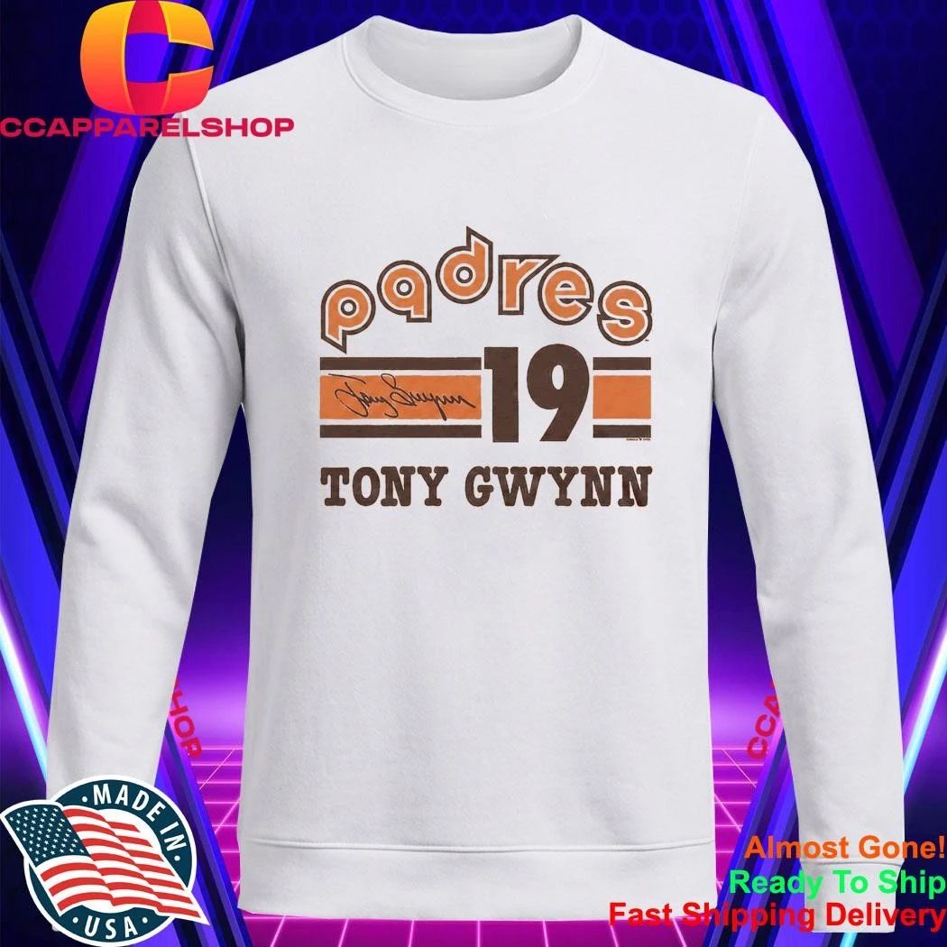 Padres 19 Tony Gwynn Signature Shirt