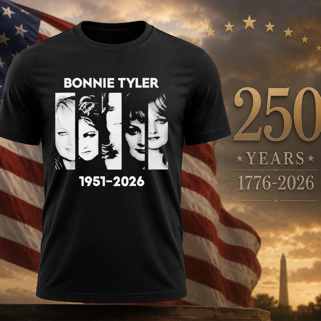 Bonnie Tyler 1951-2026 In Loving Memory Shirt